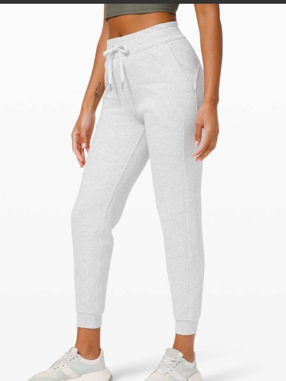Lululemon Gray Scuba High Rise Joggers